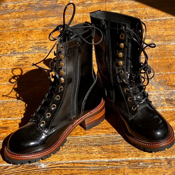 Jeffrey Campbell Shoes - Jeffrey Campbell Patton, leather black combat boots